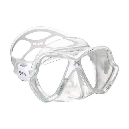Mares X-Vision Mask Clear / White