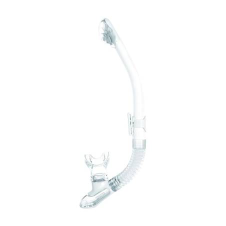Mares Tubo Ergo Dry Transparente / Blanco