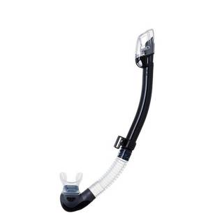 Tusa Tubo Hiperdry Elite II Transparente / Negro