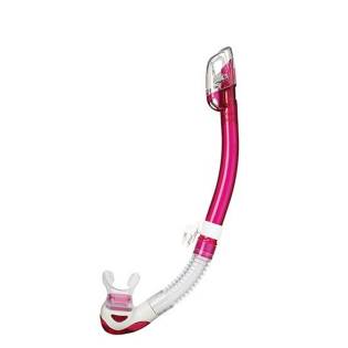 Tusa Tubo Hiperdry Elite II Transparente / Rosa