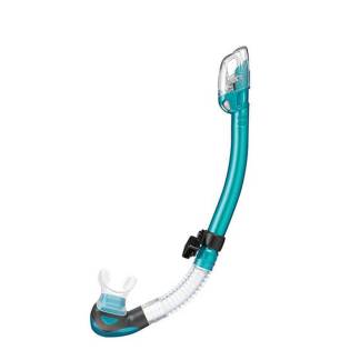 Tusa Hiperdry Elite II Snorkel Clear / Aqua
