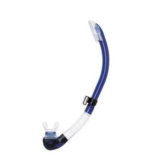 Tusa Tubo Platina II Hyperdry Transparente / Azul Marino