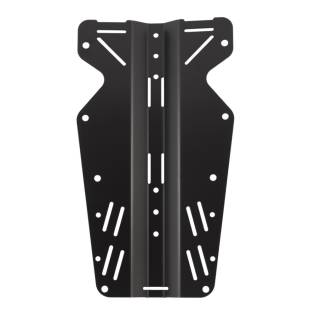Scuba Force Placa Larga Pesada Acero Inox Black Devil