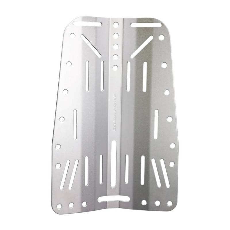 Scuba Force Placa Acero Inox Estándar