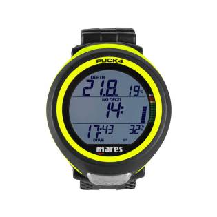 Mares Puck 4 Yellow Fluor