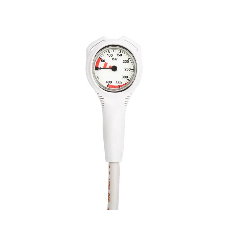 Gidive Pressure Gauge White 300bar