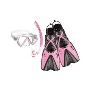 Mares Set X-One Pirate Junior Rosa