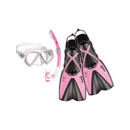 Mares X-One Pirate Junior Set Pink