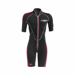 Cressi Shorty Lido Rojo 2mm Hombre