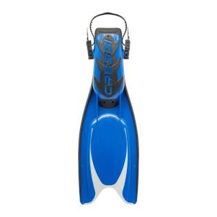 Cressi Aletas Frog Plus Azul / Gris
