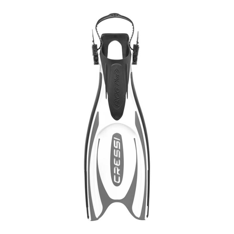 Cressi Aletas Frog Plus Blanco / Negro