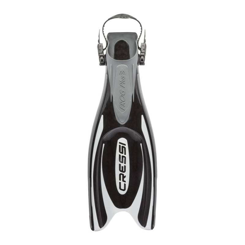 Cressi Aletas Frog Plus Negro / Gris