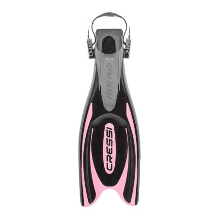Cressi Aletas Frog Plus Negro / Rosa