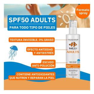 Safe Sea Eco-friendly Sunscreen Jellyfish Protection Adult SPF50 250ml