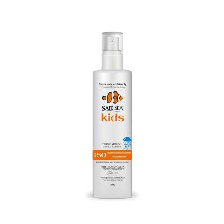 Safe Sea Eco-friendly Sunscreen Jellyfish Protection Kids SPF50 250ml