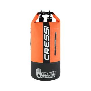 Cressi Bolsa Dry Pvc Premium 20 Litros Naranja