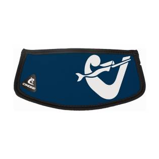 Cressi Funda Neopreno Tira Máscara Simply Azul Marino / Blanco