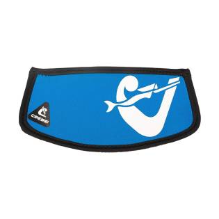 Cressi Mask Strap Cover Simply Blue / White