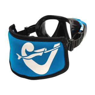 Cressi Mask Strap Cover Simply Blue / White