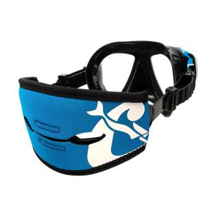 Cressi Mask Strap Cover Pony Blue / White