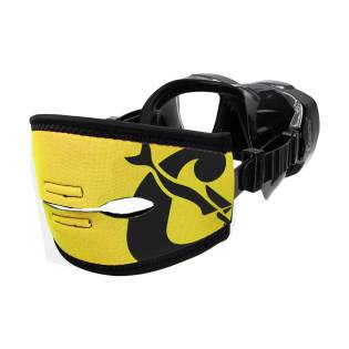 Cressi Mask Strap Cover Pony Yellow / Black