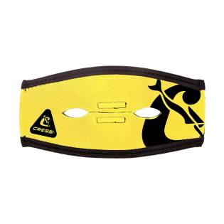 Cressi Mask Strap Cover Pony Yellow / Black