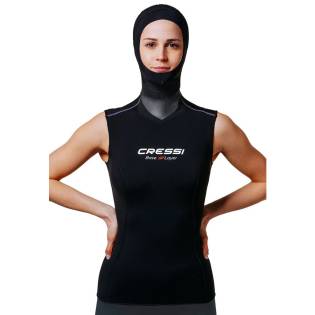 Cressi Chaleco Interior con Capucha Mujer
