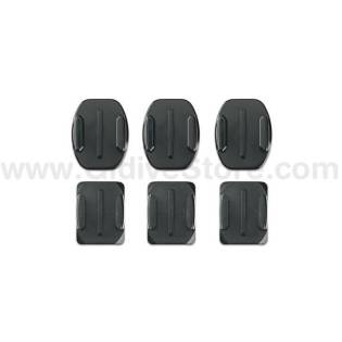 GoPro Soportes Adhesivos Curvos Planos