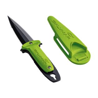 Salvimar Cuchillo Atlantis Hoja Negra Verde