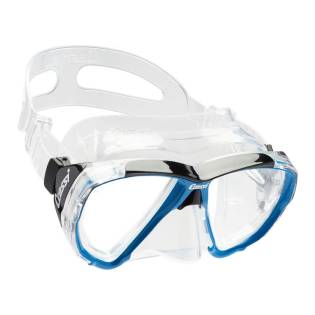 Cressi Máscara Big Eyes Transparente / Azul