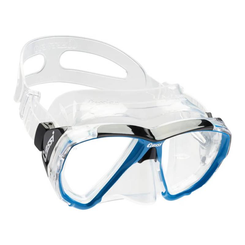 Cressi Máscara Big Eyes Transparente / Azul
