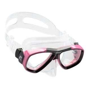 Cressi Máscara Focus Transparente / Rosa
