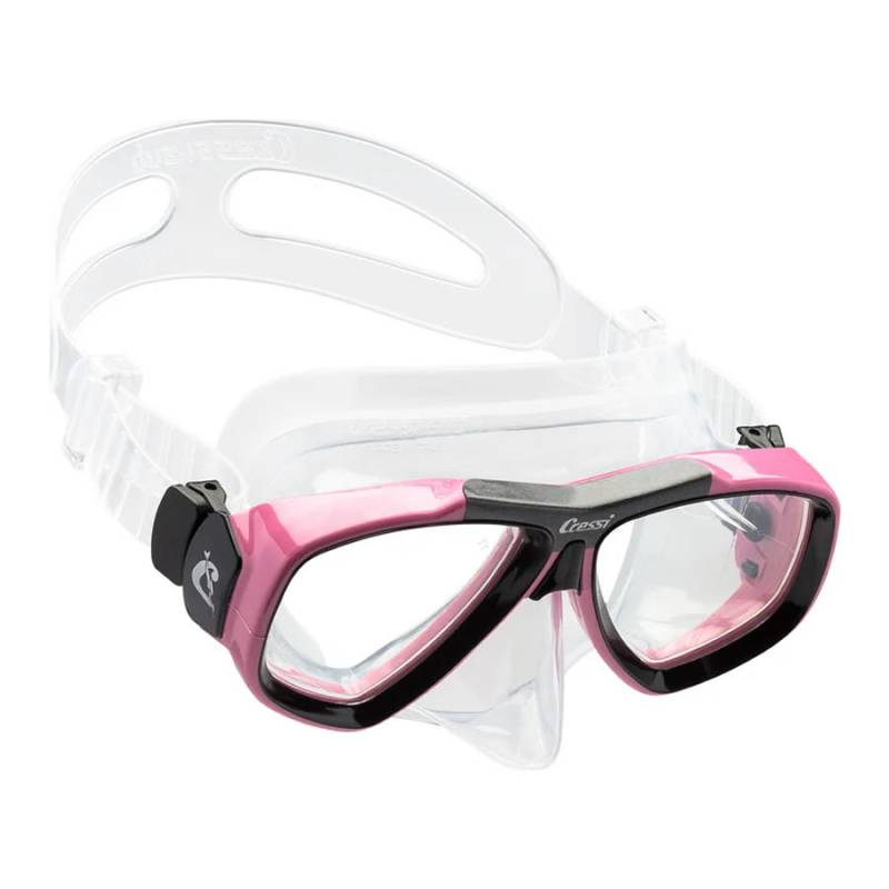 Cressi Máscara Focus Transparente / Rosa