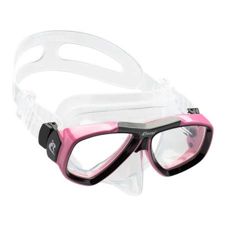 Cressi Máscara Focus Transparente / Rosa