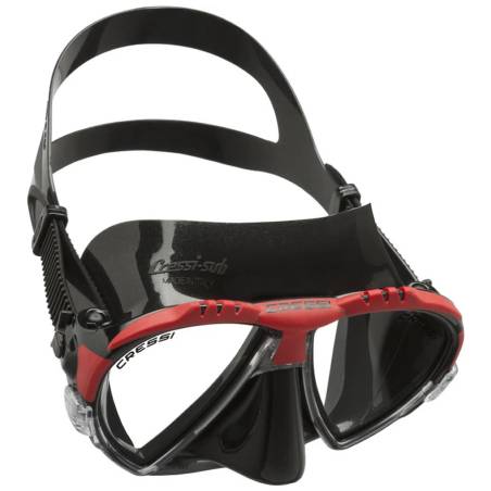 Cressi Máscara Matrix Negro / Rojo