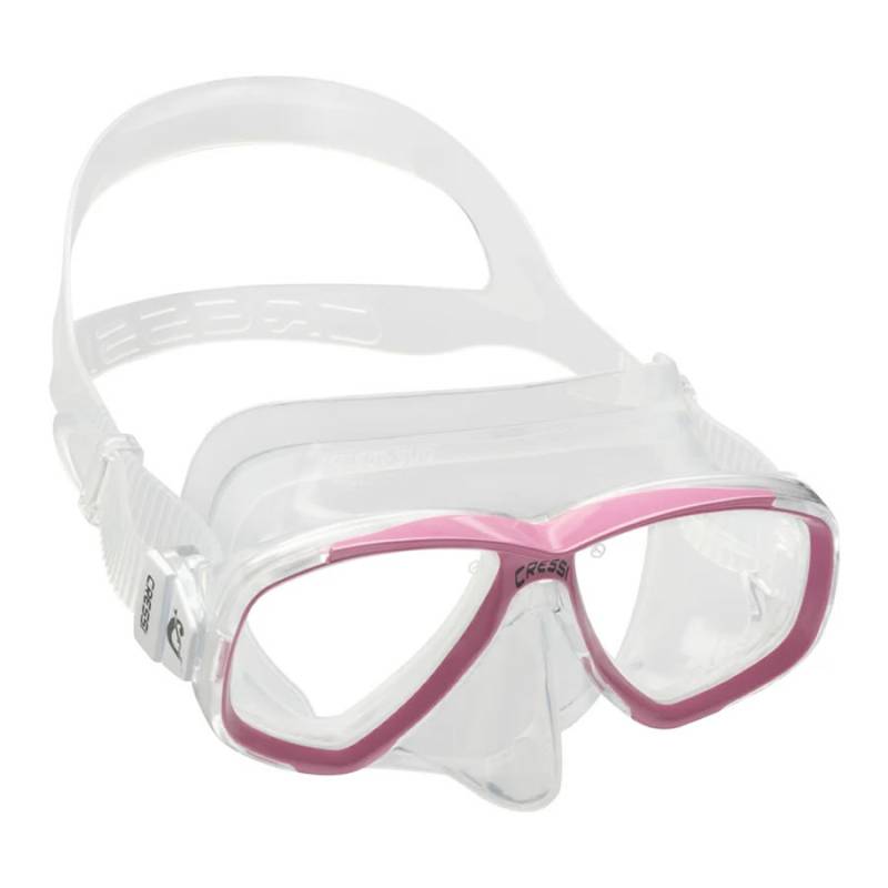 Cressi Máscara Perla Transparente / Rosa