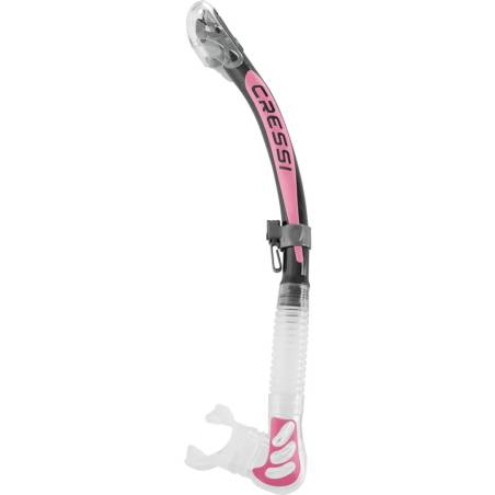Cressi Tubo Alpha Ultra Dry Rosa