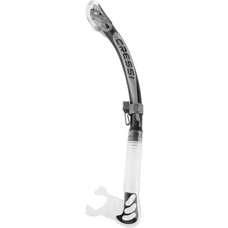 Cressi Snorkel Alpha Ultra Dry Silver
