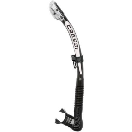 Cressi Tubo Alpha Ultra Dry Negro / Blanco
