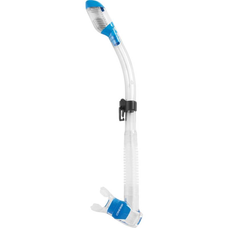 Cressi Dry Snorkel Blue