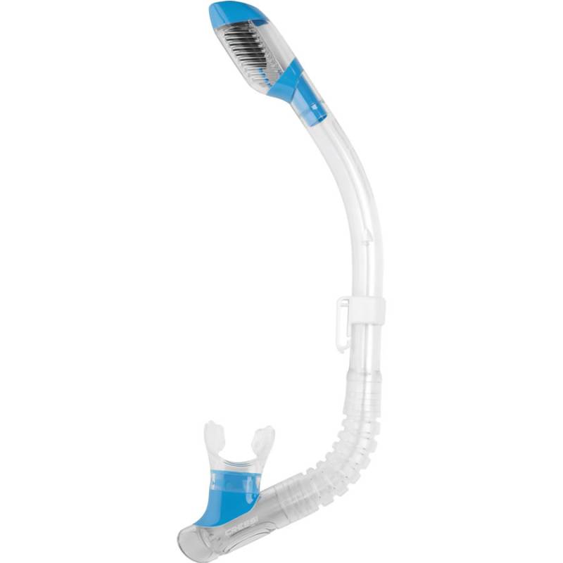 Cressi Dry Junior Snorkel Blue