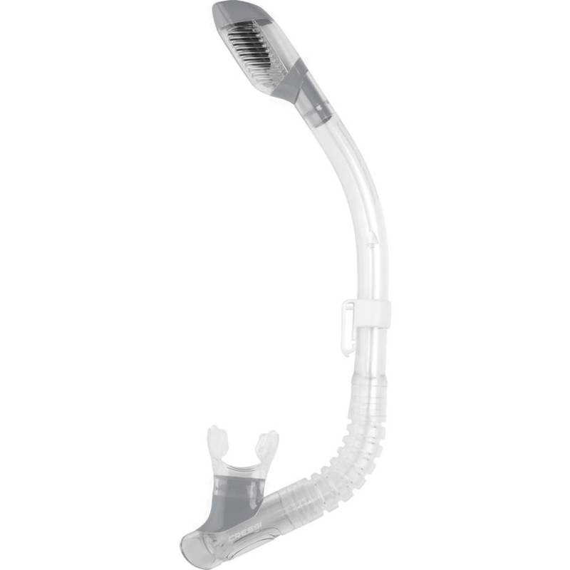 Cressi Dry Junior Snorkel Silver