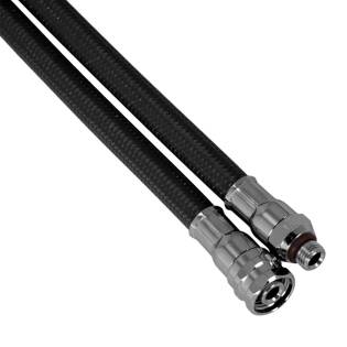 Scuba Force Scubaflex Latiguillo Regulador 3/8" Negro