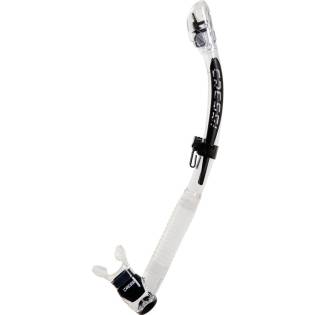 Cressi Itaca Ultra Dry Snorkel Clear / Black