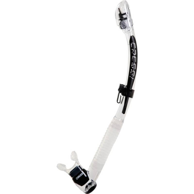 Cressi Tubo Itaca Ultra Dry Transparente / Negro