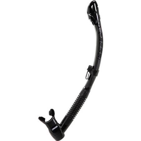 Cressi Itaca Ultra Dry Snorkel Black