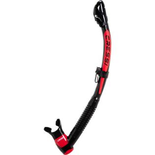 Cressi Itaca Ultra Dry Snorkel Black / Red