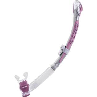 Cressi Corfú Snorkel Silver / Pink