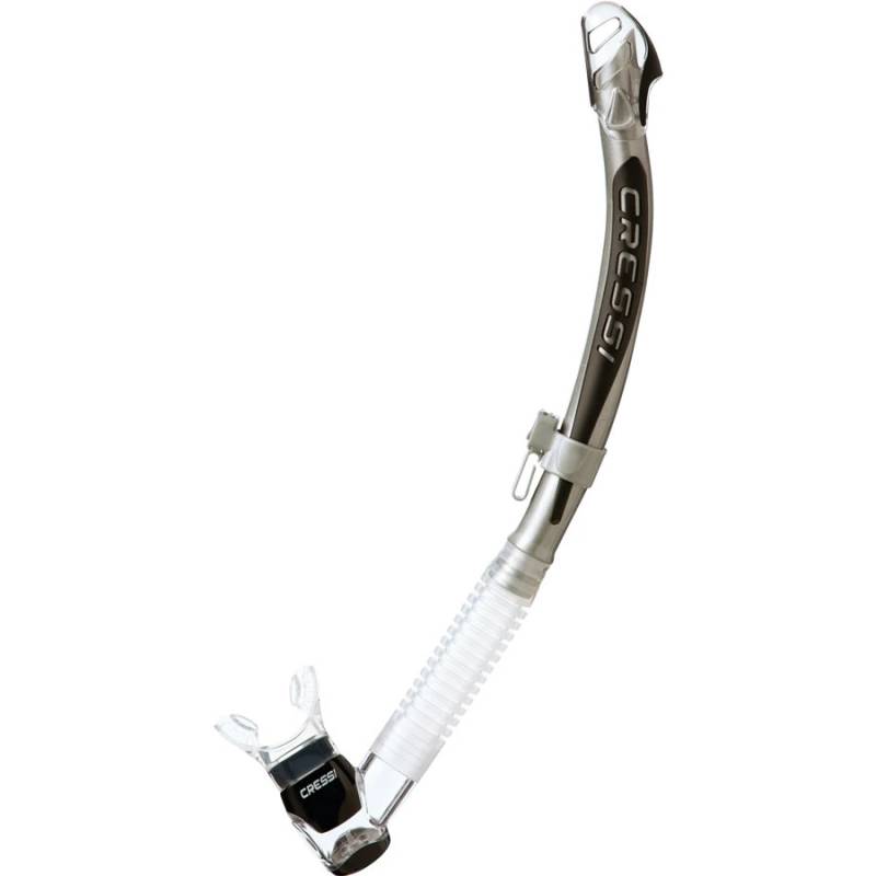 Cressi Corfú Snorkel Silver / Black
