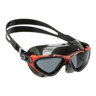 Cressi Planet Swim Goggles Black / Red / Smoked Lens